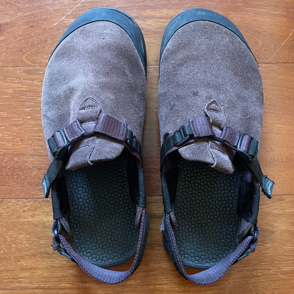 Bedrock Sandals Mountain Clogs, Men's 11/Women's 12, Deep Plum